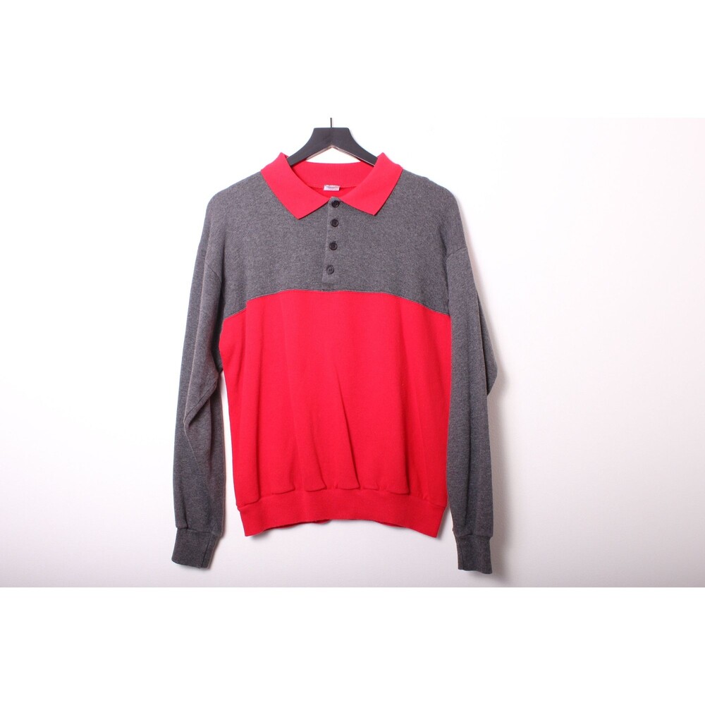 Vintage 90s USA Made Tultex Long Sleeve Shirt - L